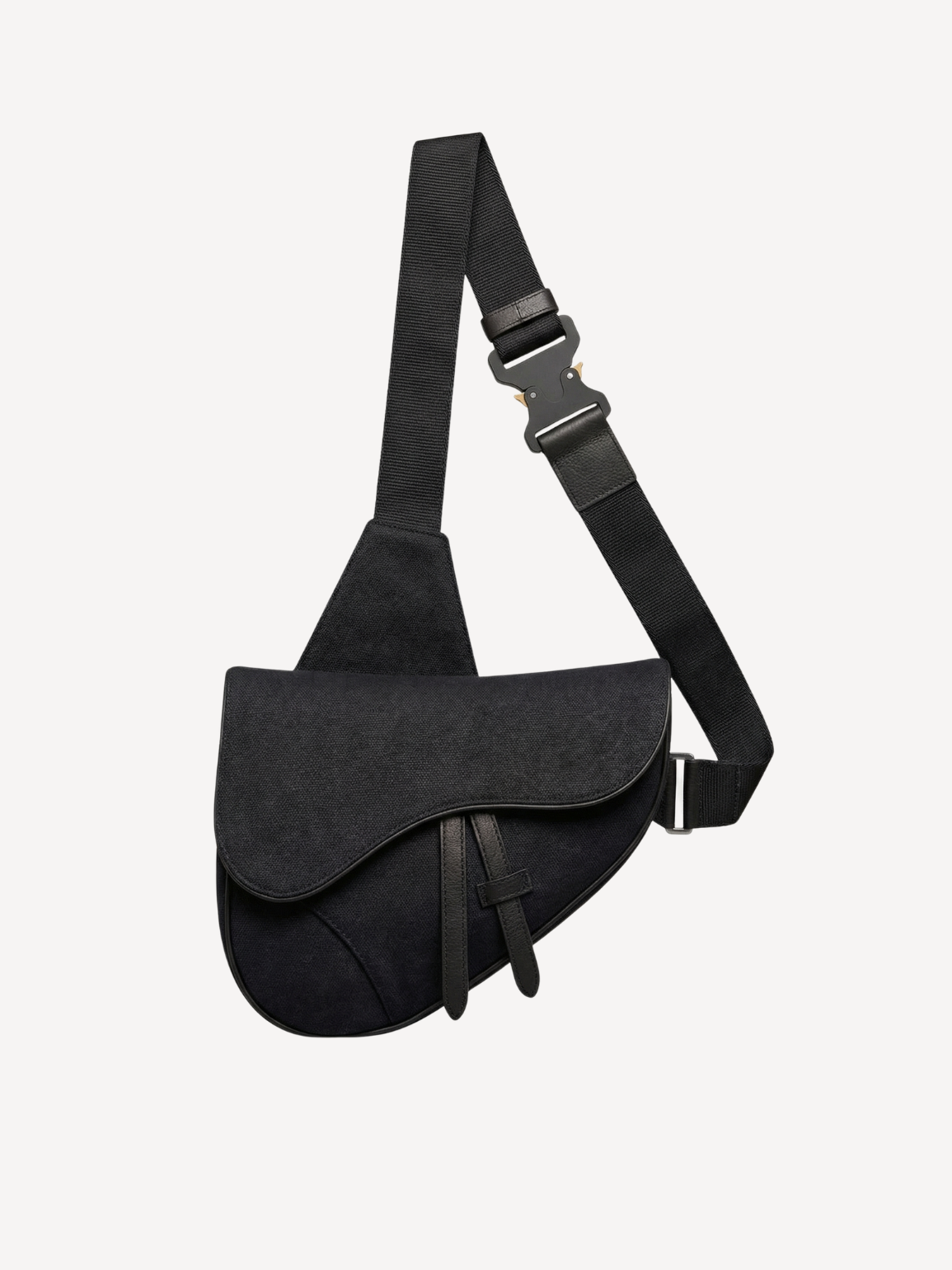 Black Saddle Bag