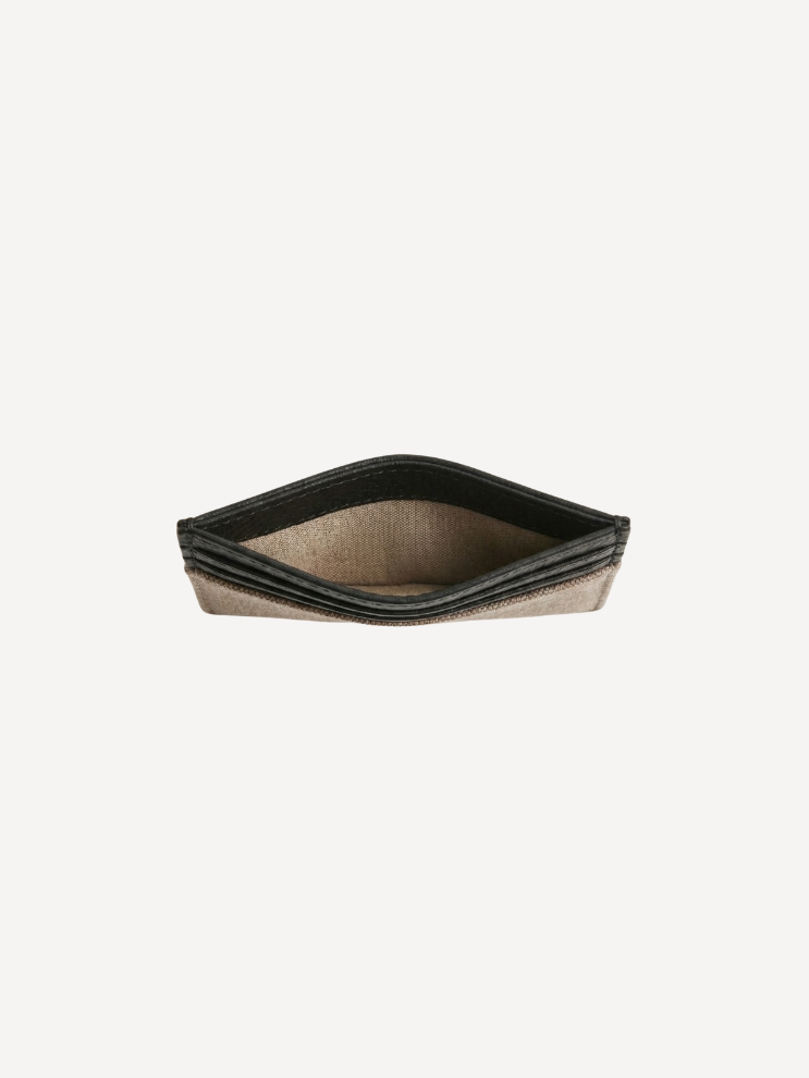 Beige Card Holder