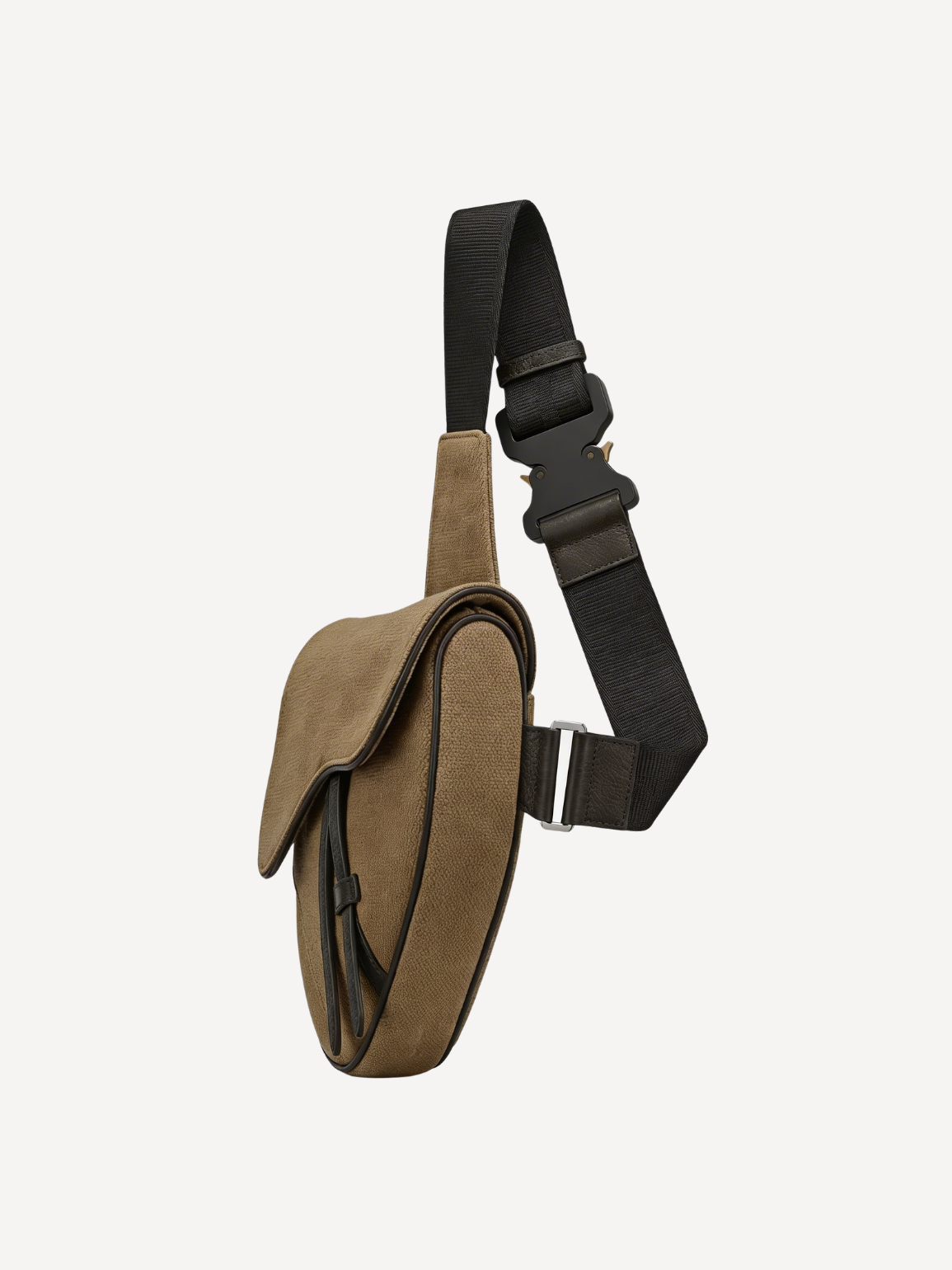Beige Saddle Bag