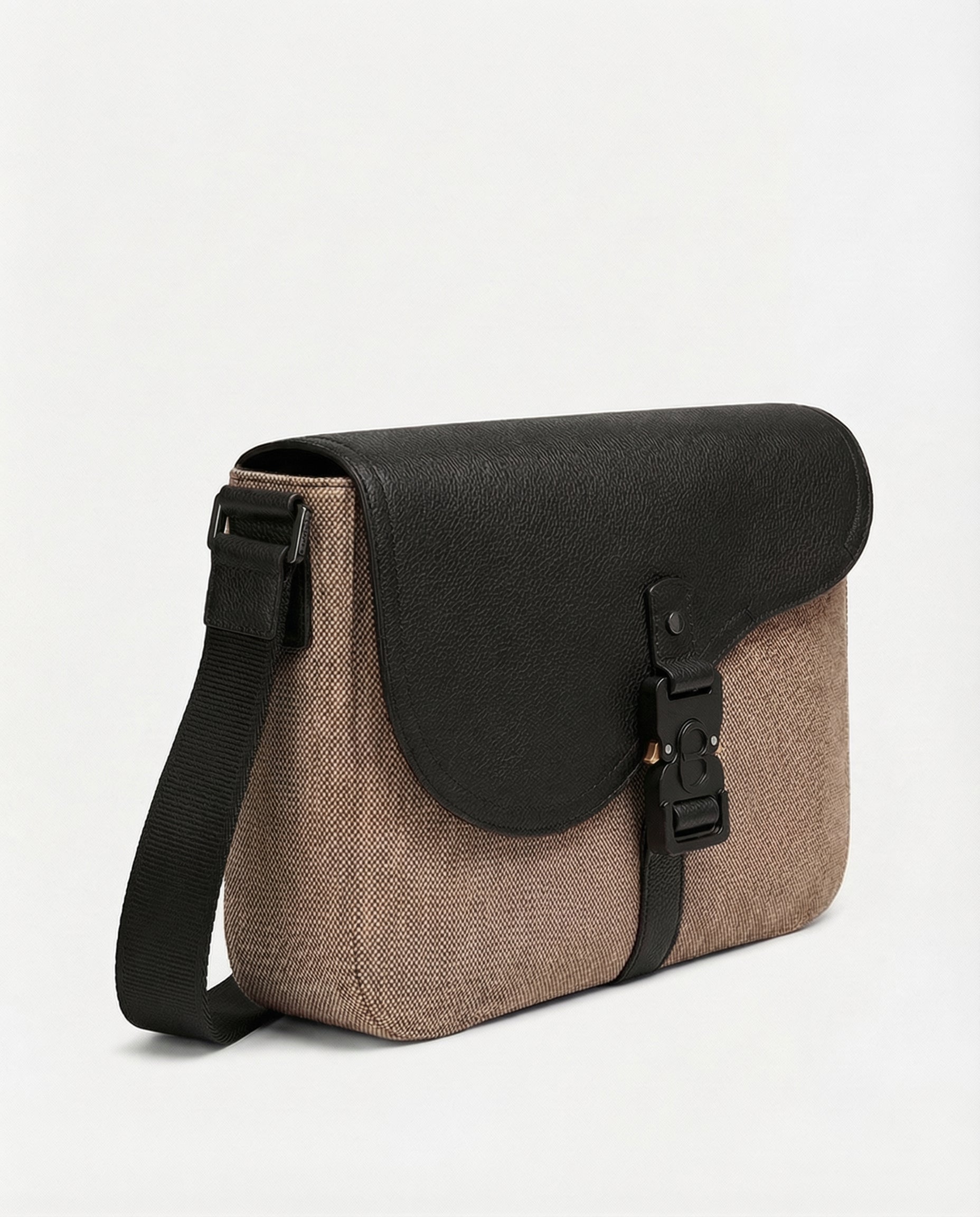 Beige Messenger Bag