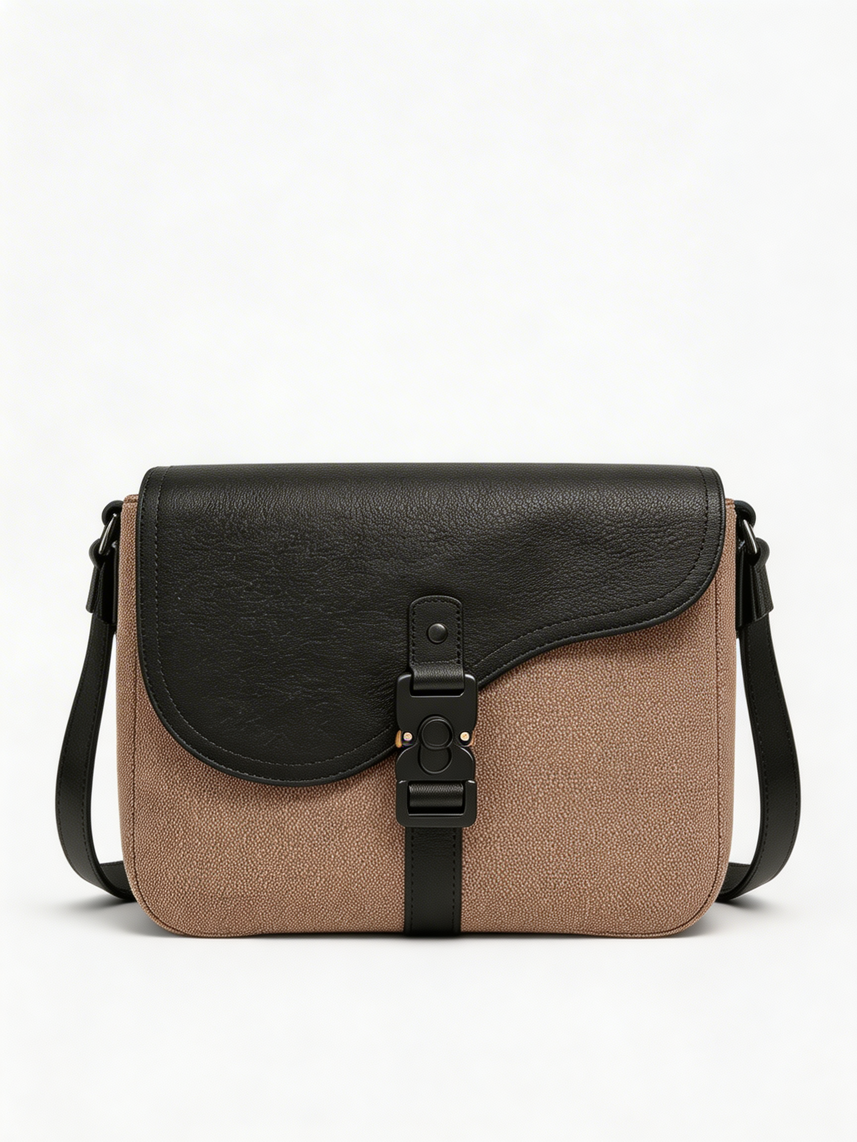 Beige Messenger Bag