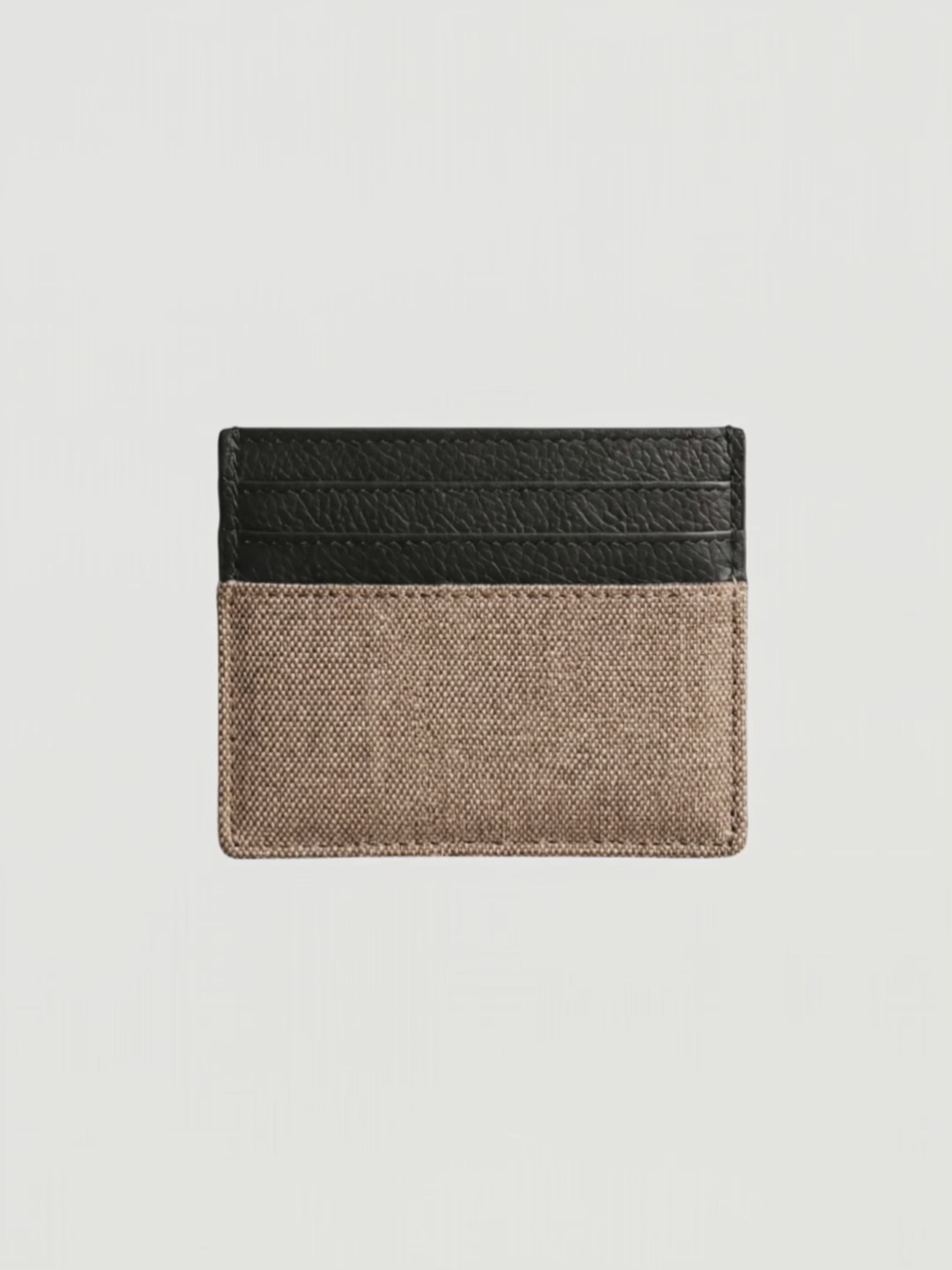 Beige Card Holder